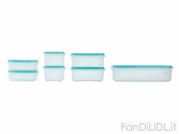 Set contenitori per microonde, 7 pezzi , prezzo 6.99 &#8364; 
- Con chiusura ...