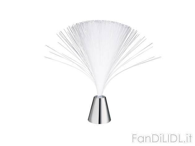 Lampada LED in fibra ottica Livarno Lux, prezzo 2,49 &#8364; per Alla confezione ...