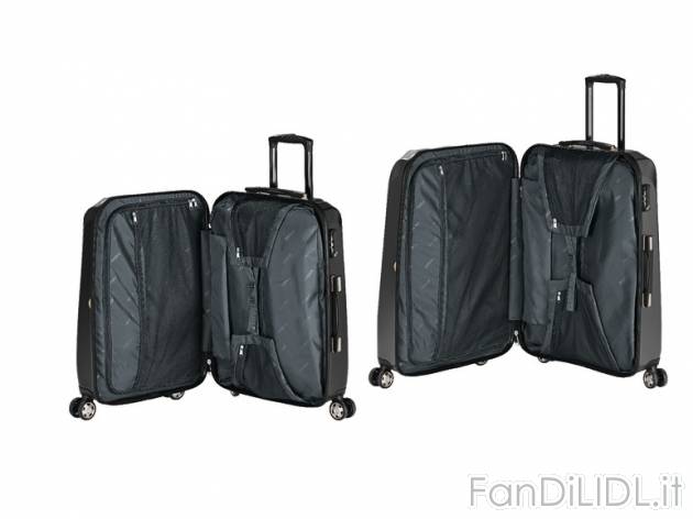 Trolley da viaggio in policarbonato, 2 pezzi , prezzo 99,00 &#8364; per Alla ...
