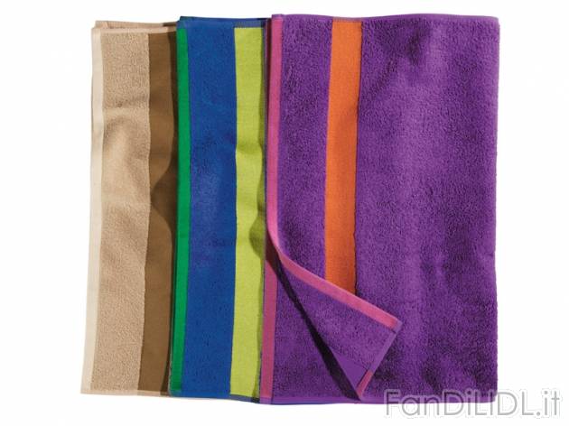Asciugamano 50 x 100 cm Miomare, prezzo 5,99 &#8364; per Alla confezione 
- ...