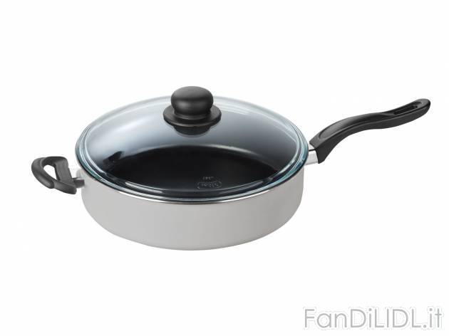 Tegame 28 cm con coperchio in vetro , prezzo 12.99 &#8364; 
- Coperchio in ...