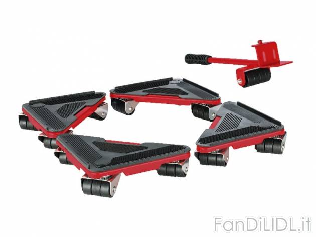 Kit trasporta mobili, 5 pezzi Powerfix, prezzo 9,99 &#8364; per Alla confezione ...