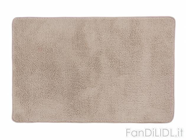 Tappeto per bagno 60x90 cm , prezzo 6.99 &#8364;  
-  Con fondo antiscivolo