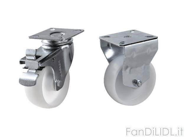 Set rotelle per mobili, 4 o 8 pezzi Powerfix, prezzo 5,99 &#8364; per Alla confezione ...