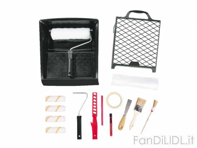 Set per tinteggiare Powerfix, prezzo 7,99 &#8364; per Alla confezione 
- Contenuto: ...