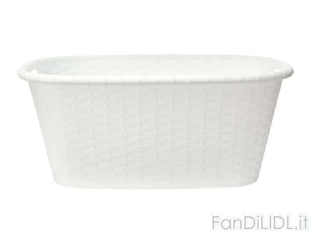 Cesto portabiancheria, 35 L , prezzo 4.99 &#8364;  
-  Ca. 59,5 x 39,5 x 25 cm