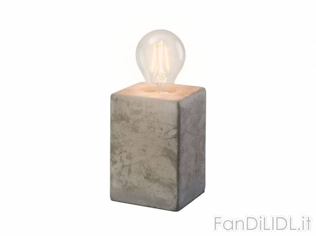 Lampada LED da tavolo , prezzo 9.99 &#8364; 
- Attacco: E27
- Flusso luminoso: ...