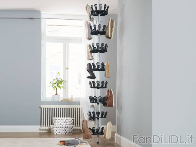 Portascarpe girevole telescopico , prezzo 19.99 &#8364; 
- Per massimo 48 paia ...