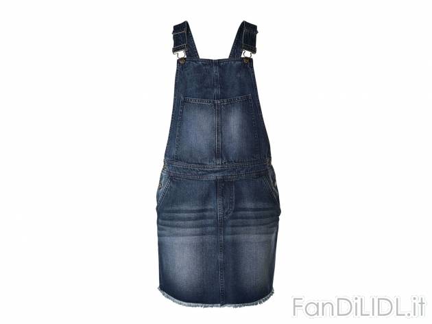 Salopette in jeans da donna , prezzo 9.99 &#8364;  
-  100% cotone