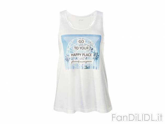 Canotta da donna , prezzo 3.99 &#8364;