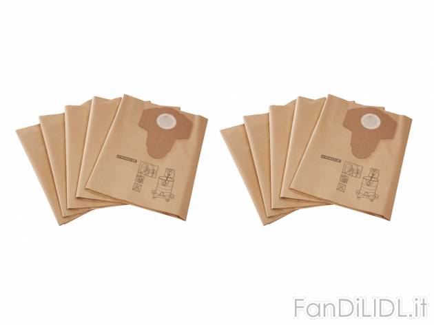 Sacchetti filtranti per aspirapolvere-liquidi, 10 pezzi , prezzo 8.99 &#8364; ...