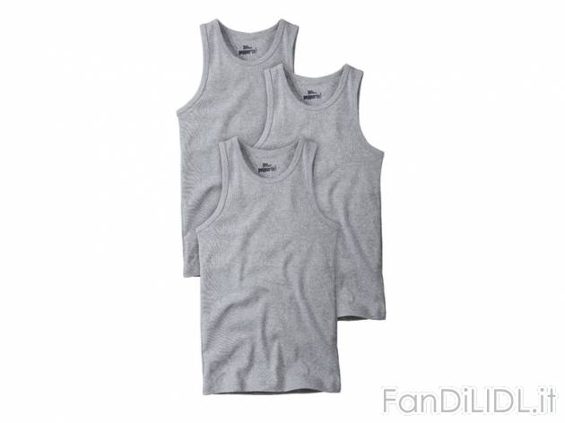 Canotta da uomo Livergy, prezzo 6,99 &#8364; per Alla confezione 
- Piacevole ...
