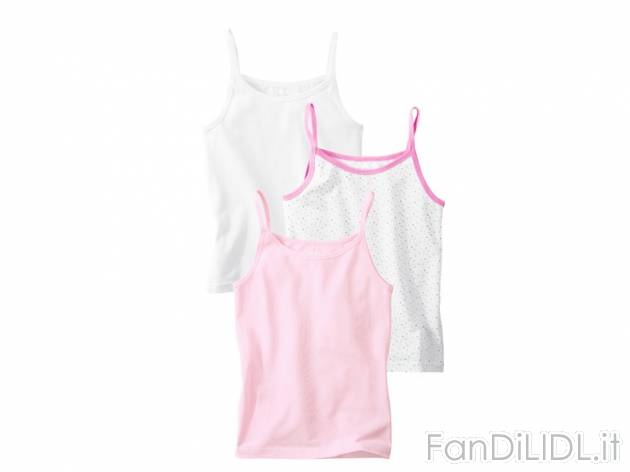 Canotta o top da bambina Pepperts, prezzo 5,99 &#8364; per Alla confezione 
- ...