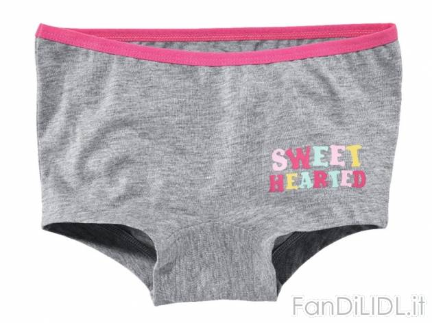 Slip o culottes da bambina Lupilu, prezzo 4,99 &#8364; per Alla confezione 
- ...