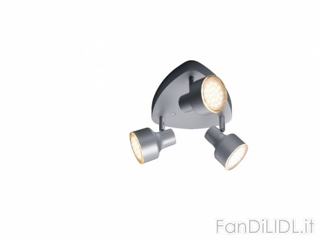 Base con faretti LED da soffitto Livarno Lux, prezzo 14,99 &#8364; per Alla ...