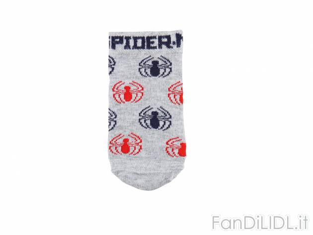 Calzini da bambino, 3 paia Spiderman, Cars, Paw Patrol , prezzo 2.99 &#8364;