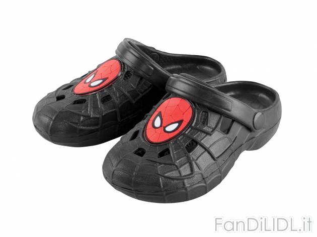 Clogs da bambino Spiderman, Cars, Paw Patrol , prezzo 4.99 &#8364;