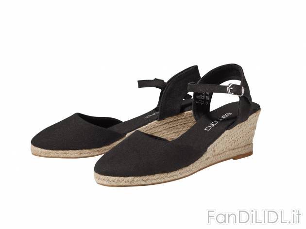 Sandali con zeppa da donna , prezzo 9.99 &#8364;  
-  Altezza zeppa: ca. 6 cm