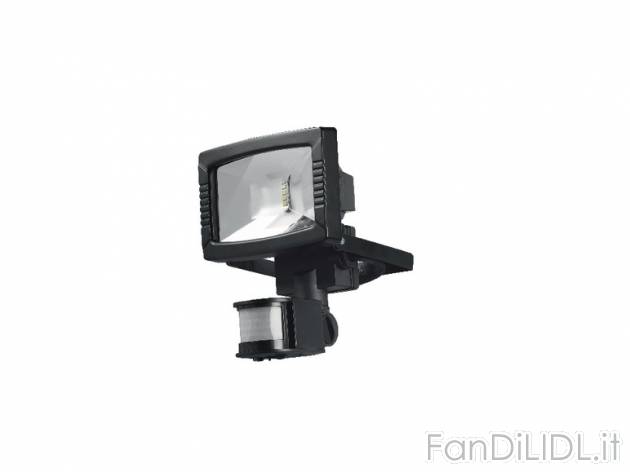 Faro led con rilevatore di movimento Livarno Lux, prezzo 17,99 &#8364; per Alla ...