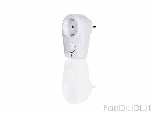 Presa di corrente con dimmer o con interruttore crepuscolare Powerfix, prezzo 4,99 ...
