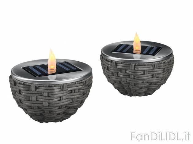 Lampada, faretto o lumini LED ad energia solare, 1 o 2 pezzi , prezzo 9.99 &#8364; ...