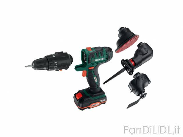 Attrezzo multifunzione ricaricabile 4 in 1 , prezzo 69.00 € 
- 4 in 1: trapano ...