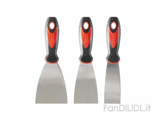 Set spatole , prezzo 2.79 &#8364; 
3 pezzi
- 1 x ca. 80 mm
- 1 x ca. 60 mm
- ...