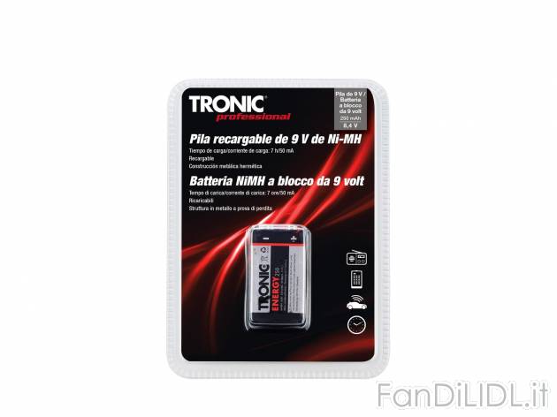 Batterie ricaricabili , prezzo 3.99 &#8364;  
-  A scelta fra AA, AAA o 9 V