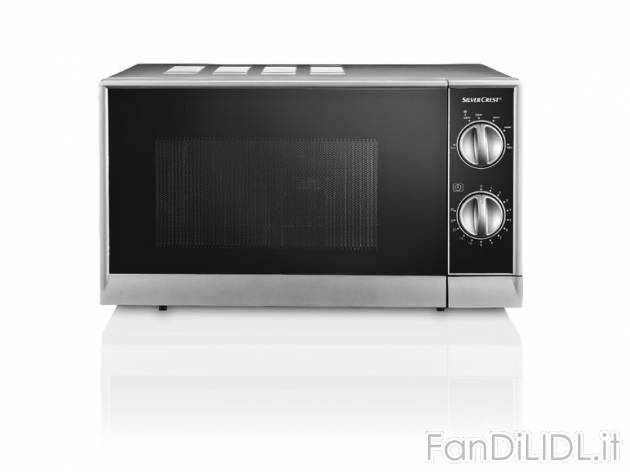Microonde grigio Silvercrest Kitchen Tools, prezzo 39,99 &#8364; per Alla confezione ...