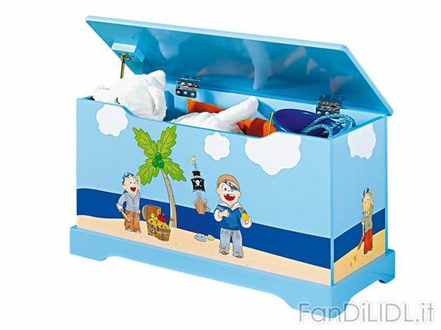 Cassapanca per giocattoli , prezzo 29,99 &#8364; per Alla confezione 
- Coperchio ...
