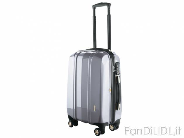Trolley da viaggio in policarbonato , prezzo 39,99 &#8364; per Alla confezione ...