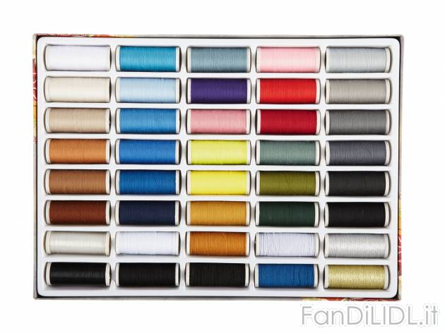 Set filo da cucito o set per taglio e cucito , prezzo 4.99 &#8364; 
- A scelta ...