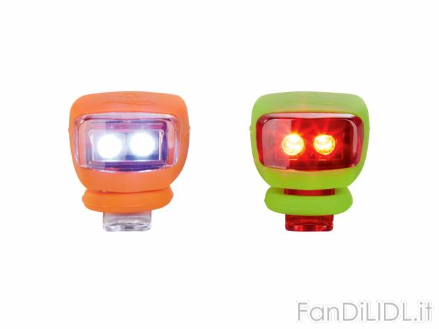 Set luci LED di segnalazione , prezzo 2.99 &#8364; 
- Ideale per la bici, il ...