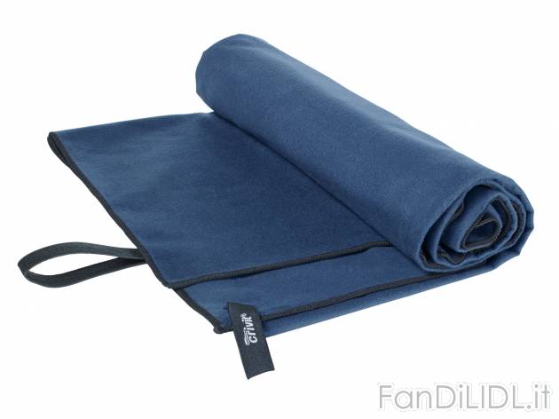 Telo sportivo in microfibra, 80x130 cm , prezzo 4.99 &#8364;