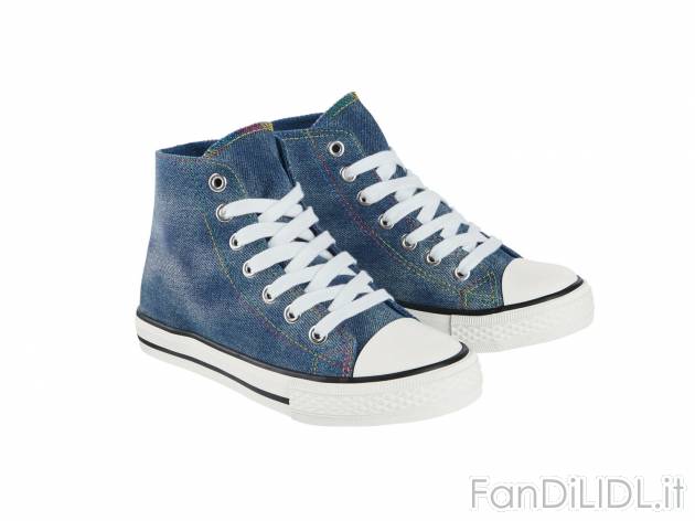 Sneaker alte da bambina , prezzo 12.99 &#8364;