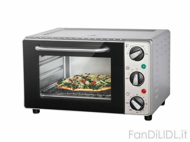 Forno elettrico argento , prezzo 39.99 &#8364; 
- 3 combinazioni cottura/grill ...