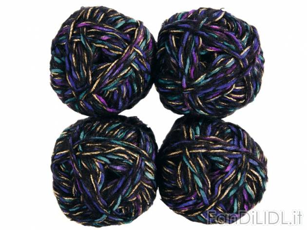 Filo per lavoro a maglia, 4 x 50 g , prezzo 4,99 &#8364; per Alla confezione ...