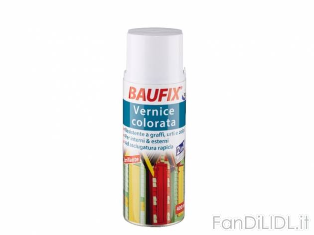 Vernice colorata spray 400 ml , prezzo 2,99 &#8364; per Alla confezione 
- ...