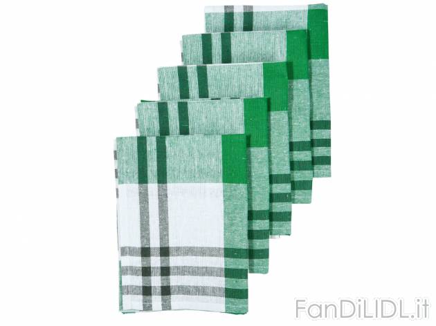 Asciugapiatti 50x70 cm, 5 pezzi , prezzo 4.99 &#8364;