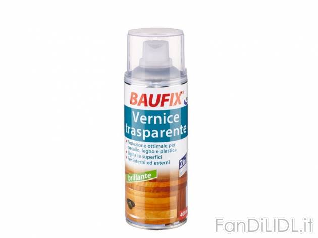 Vernice trasparente spray, 400 ml , prezzo 2,99 &#8364; per Alla confezione ...