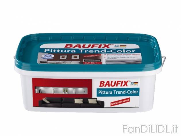 Pittura murale per interni 2,5 L , prezzo 9,99 &#8364; per Alla confezione 
- ...