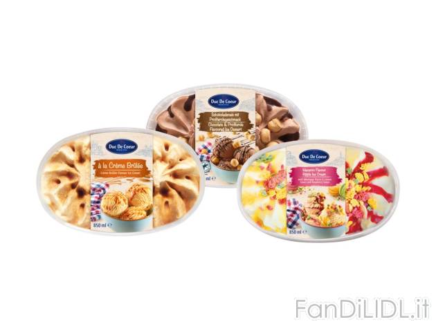 Gelato variegato al gusto profiteroles , prezzo 2.49 EUR 
Gelato variegato al gusto ...