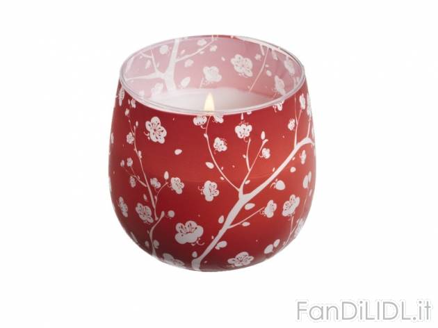 Candela profumata in bicchiere Melinera, prezzo 1,49 &#8364; per Alla confezione ...