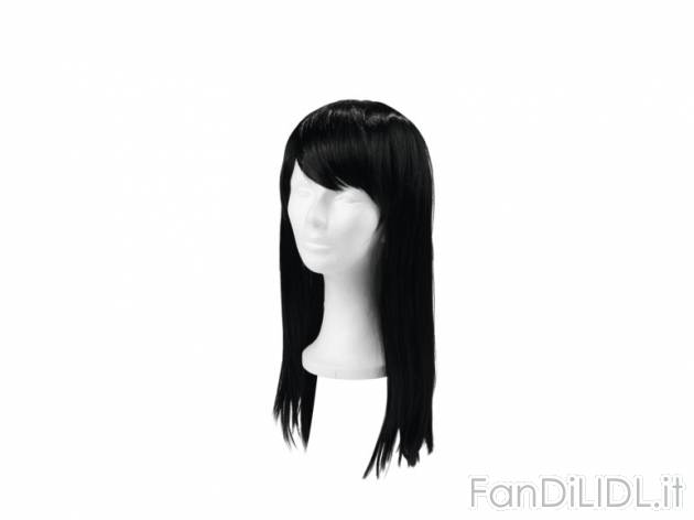 Parrucca , prezzo 3,99 &#8364; per Alla confezione 
- A scelta tra diversi modelli ...