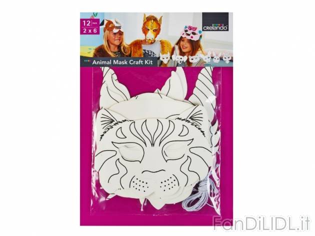 Set bricolage carnevale , prezzo 3,99 &#8364; per Al set 
- A scelta tra: - ...
