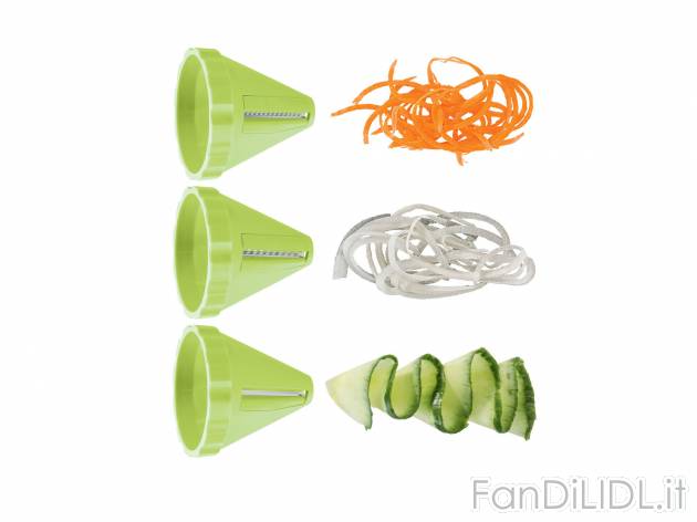 Set affetta verdure, 3 pezzi , prezzo 2.99 &#8364; 
- Lame in acciaio inossidabile
- ...