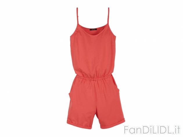 Tuta intera da donna , prezzo 6.99 &#8364;