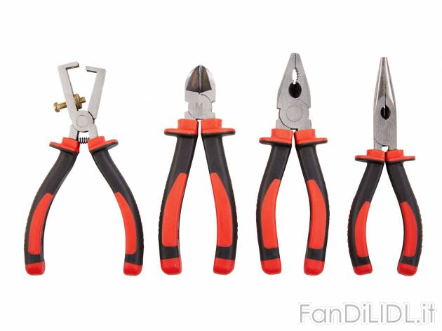Set pinze , prezzo 9.99 &#8364; 
- 3 pezzi - 1 x chiave inglese, 1 x tenaglia, ...