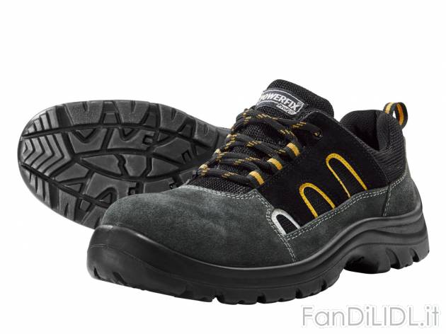 Scarpe antinfortunistiche da uomo , prezzo 19.99 &#8364; 
- Pruntale in acciaio ...