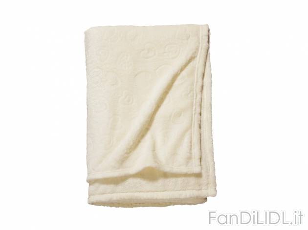 Plaid 150 x 200 cm Meradiso, prezzo 9,99 &#8364; per Alla confezione 
- In microfibra ...